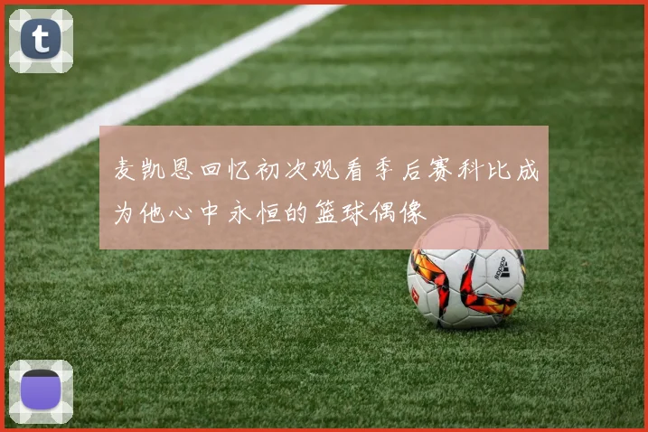麦凯恩回忆初次观看季后赛科比成为他心中永恒的篮球偶像